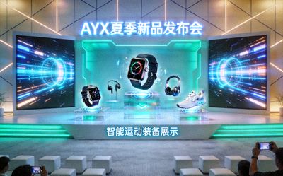 AYX夏季新品发布会现场 - 智能运动装备展示